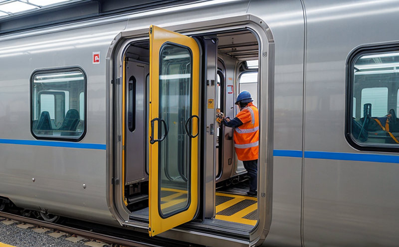 EN 13452-2 – Automatic Door Closing System Testing in Railway Vehicles