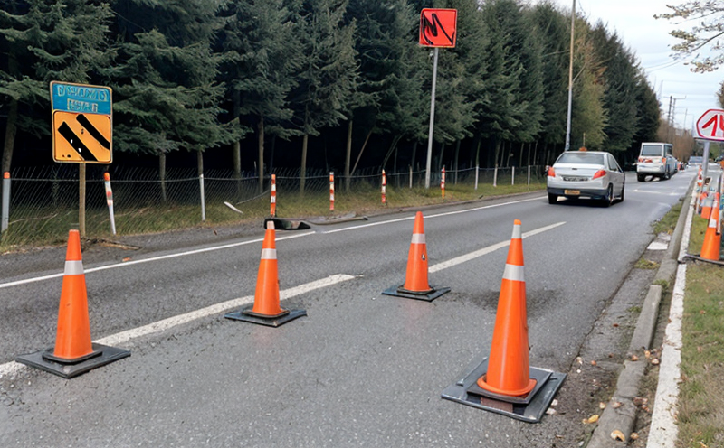 EN 12899-1 – Load Moment Testing of Road Sign Post Foundations