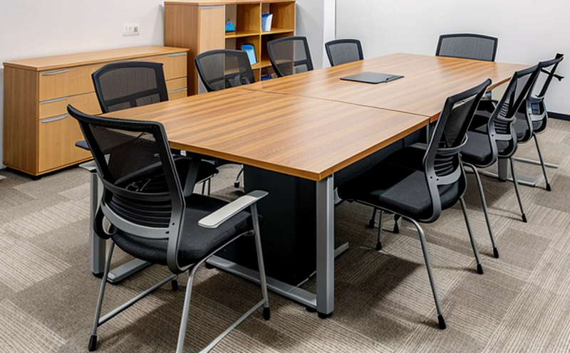 EN 16121 Annex D – Durability and Load Tests of Office Furniture with Wood Panels